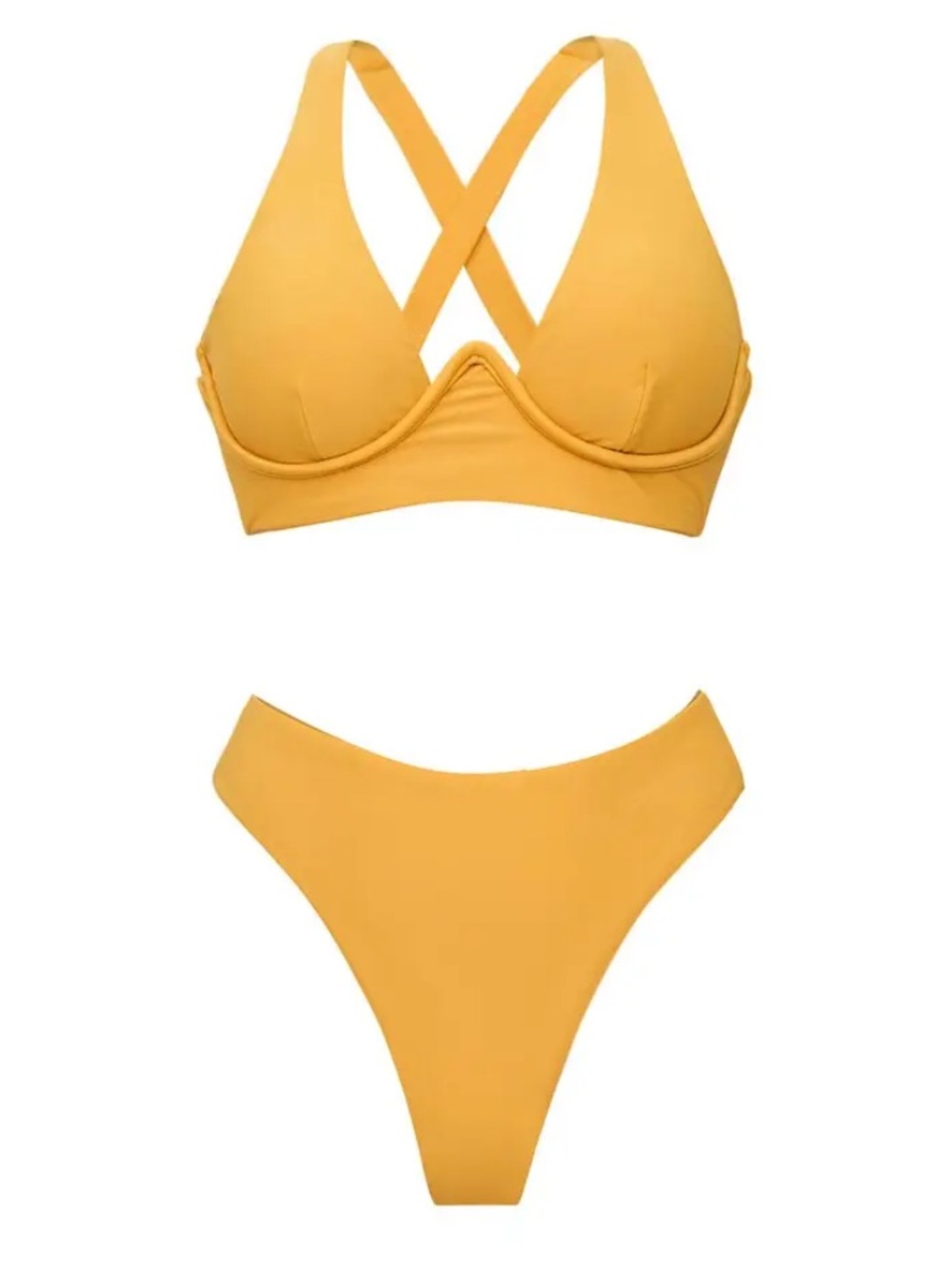 ANDREA IYAMAH Kasa Ed Bikini Top and Bottom